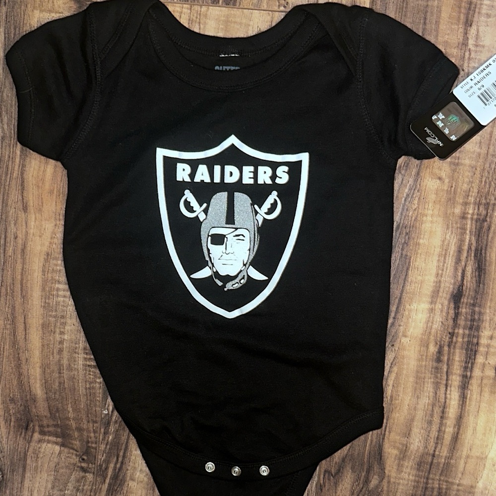 Raiders onesie